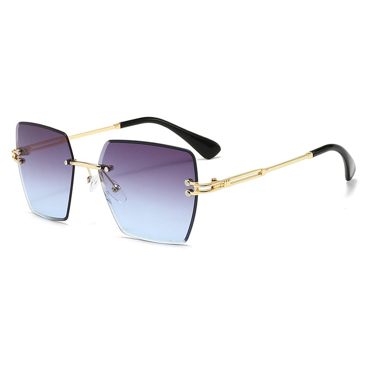 Women's fashionable sunglasses with stylish square frame Bowlift