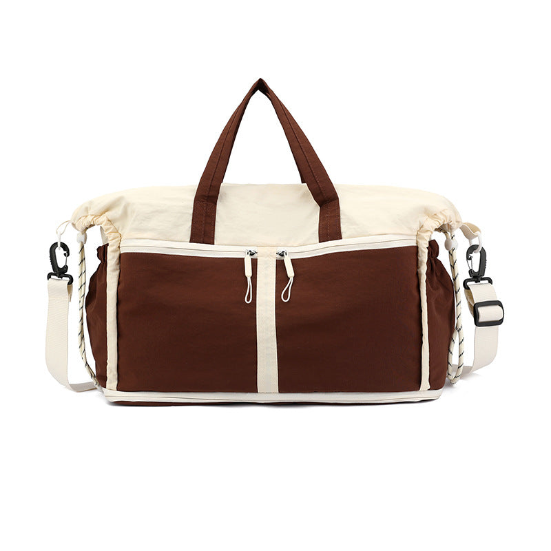 Sporty travel bag with smart organizer compartments Bowlift