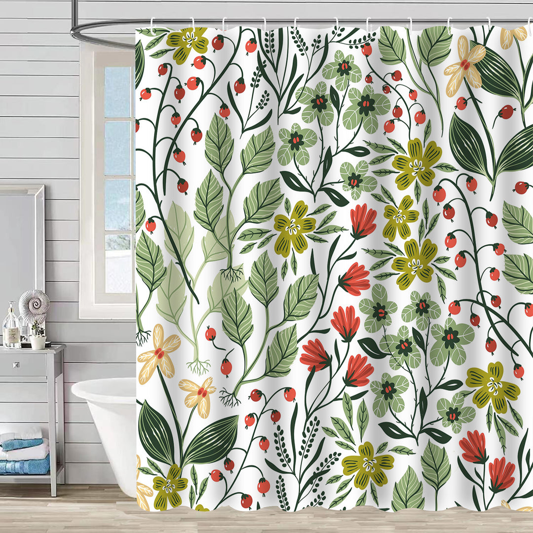 Botanical Garden Shower Curtain Bowlift