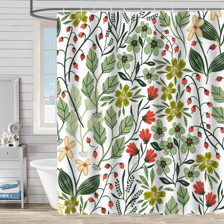 Botanical Garden Shower Curtain Bowlift