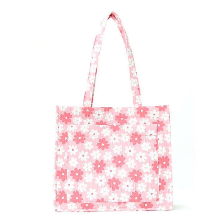 Trendy shopping bag with floral design Bowlift