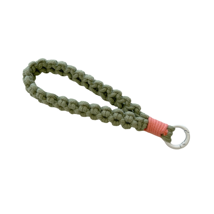 Braided Macrame Keychain Holder Bowlift