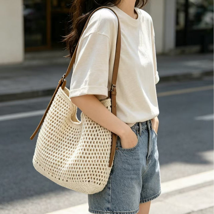 Net bag crossbody bag in Boho style Bowlift