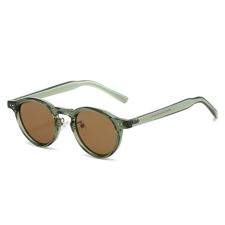 Women's Retro Round Sunglasses Bowlift