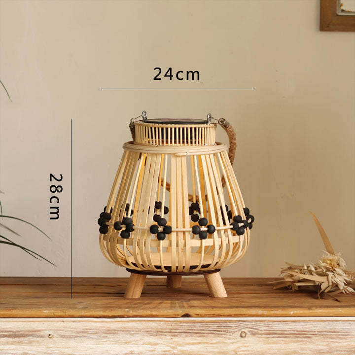 Handcrafted wooden lantern Bowlift