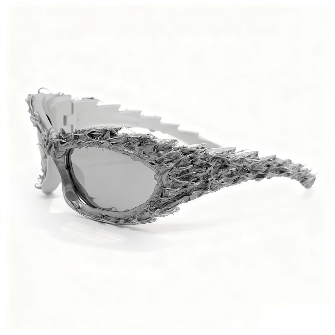 Women's fashionable sports sunglasses with unique structured frame Bowlift