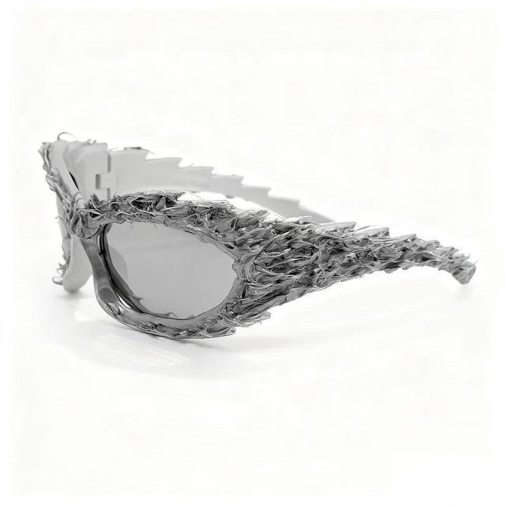 Women's fashionable sports sunglasses with unique structured frame Bowlift