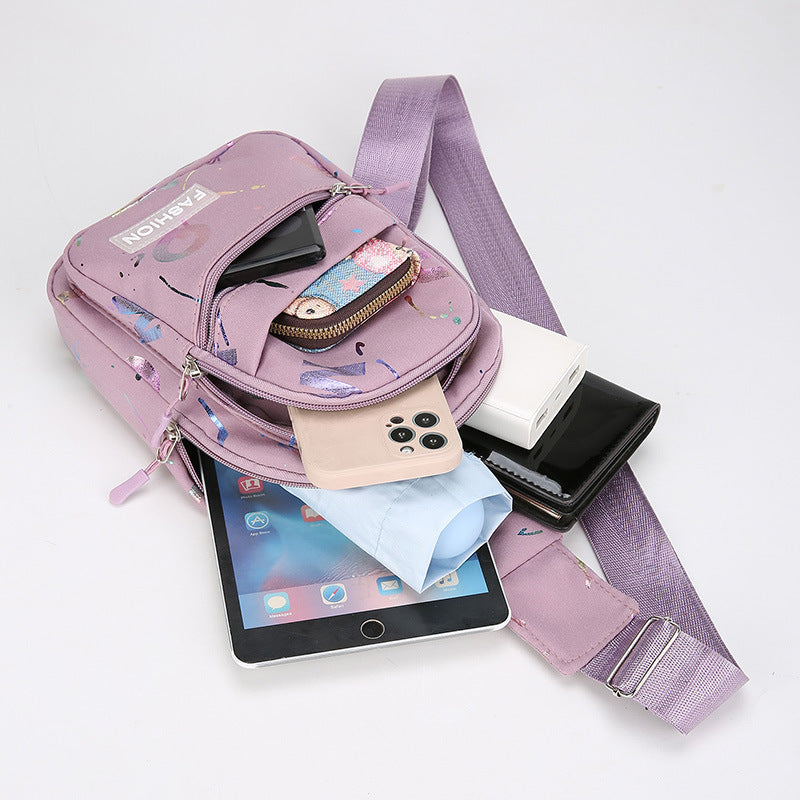 Colorful Artistic Sling Bag Bowlift