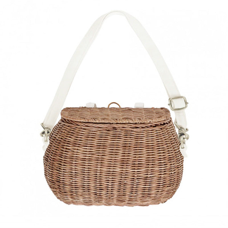 Handmade basket bag Bowlift