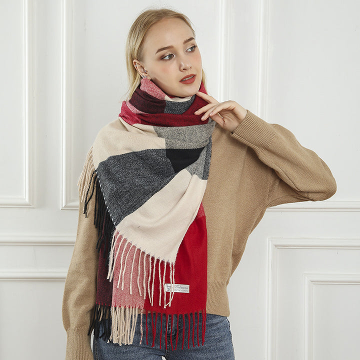 Ladies stylish patterned scarf Bowlift