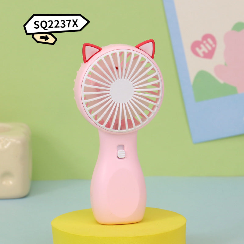 Unisex Hand Fan in Cute Animal Design Bowlift