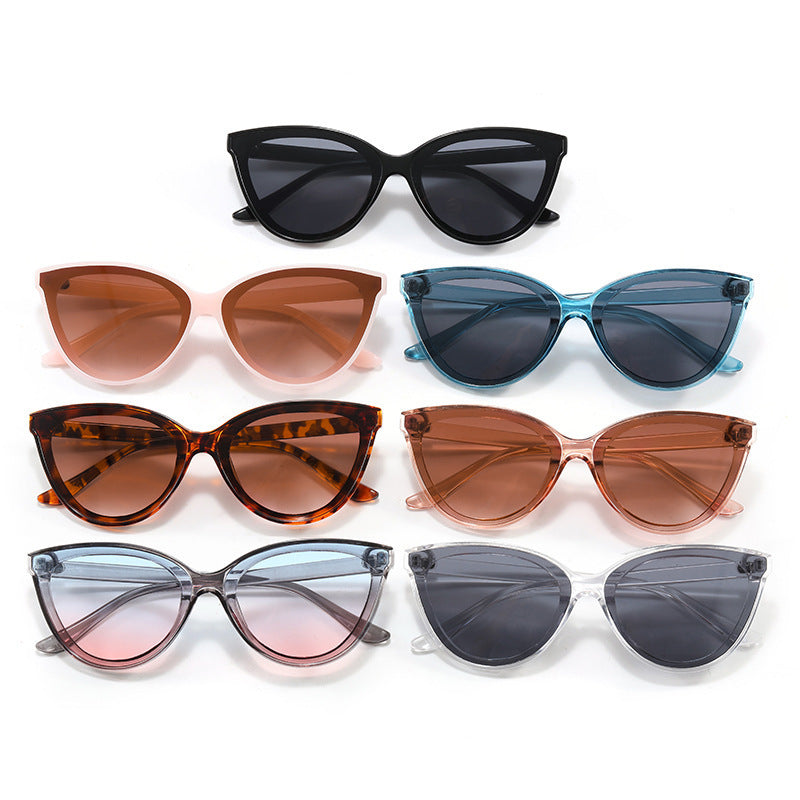 Women's Stylish Cat-Eye Sunglasses with UV Protection and Lightweight Frame Bowlift