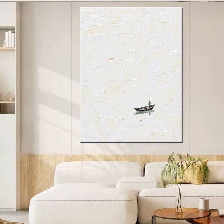 Seascape Textured Canvas Wall Art