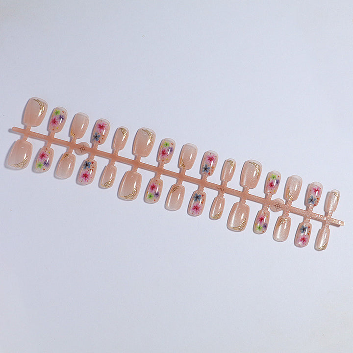 Floral Art Design Press-On Nails Bowlift 1787225366