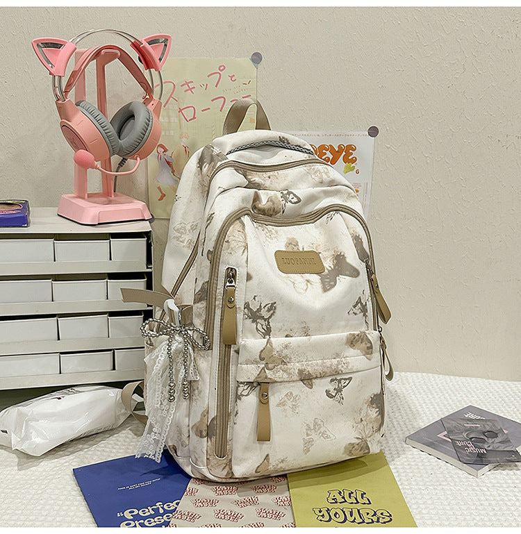 Multi-Compartt Casual Backpack Bowlift