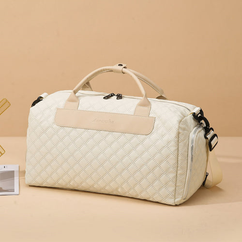 Quilted Travel Duffel Bag Bowlift
