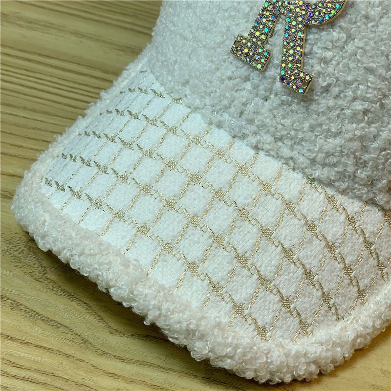 Women's Fuzzy Textured Baseball Cap Bowlift