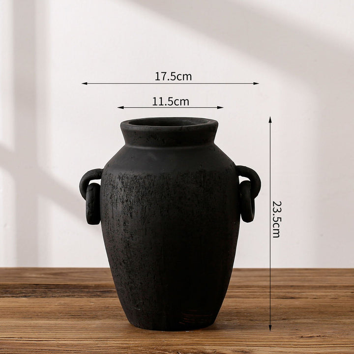 Antique ceramic vase with texture Bowlift