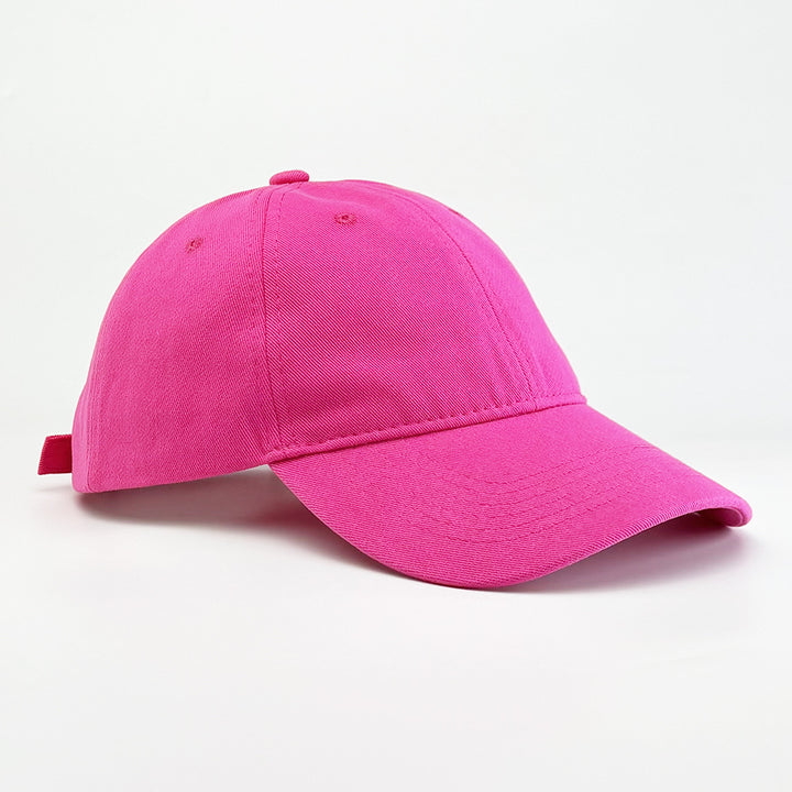 Ladies sporty cotton baseball cap with adjustable strap Bowlift