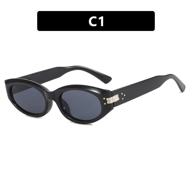 Ladies fashionable cat-eye sunglasses with high-quality frame Bowlift