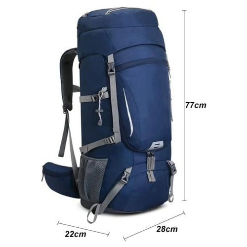 High-Quality Trekking Backpack with Ergonomic Carrying System and Generous Storage Space Bowlift