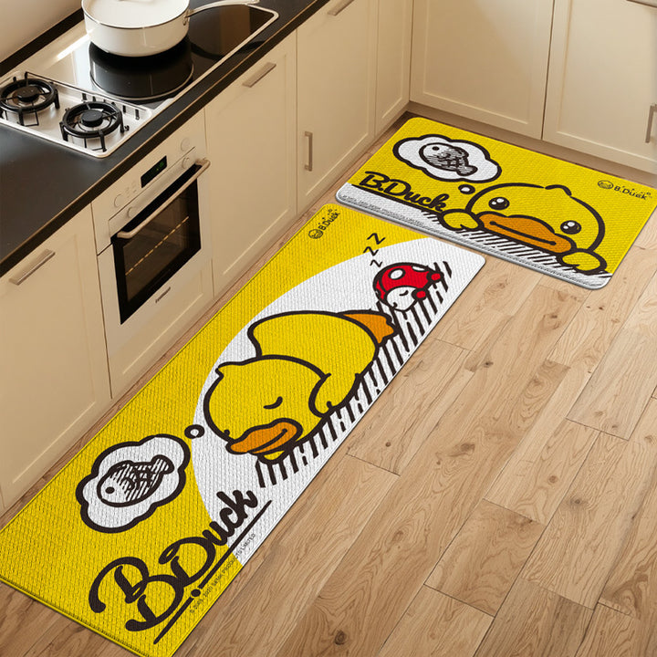 Cartoon Character Kitchen Mat Set Bowlift