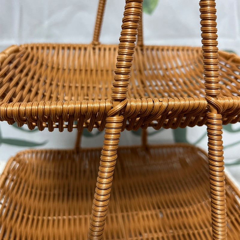 Multi-Tiered Serving Basket Bowlift