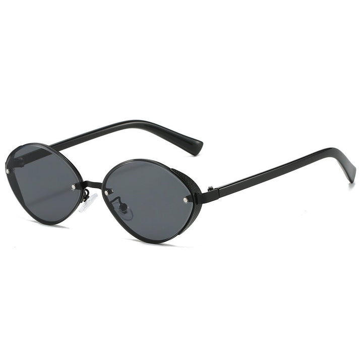 Elegant Oval Frame Sunglasses