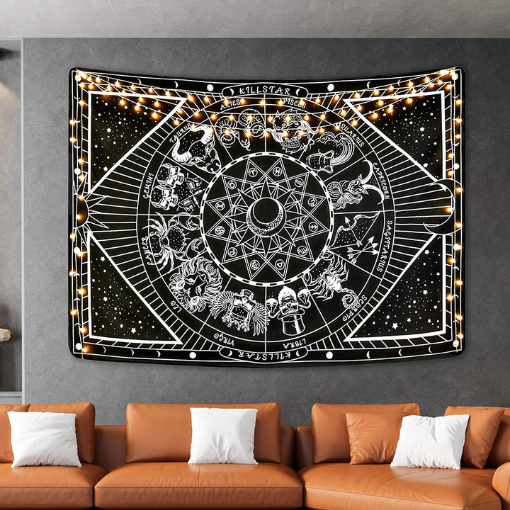 Celestial Design Wall Tapestry