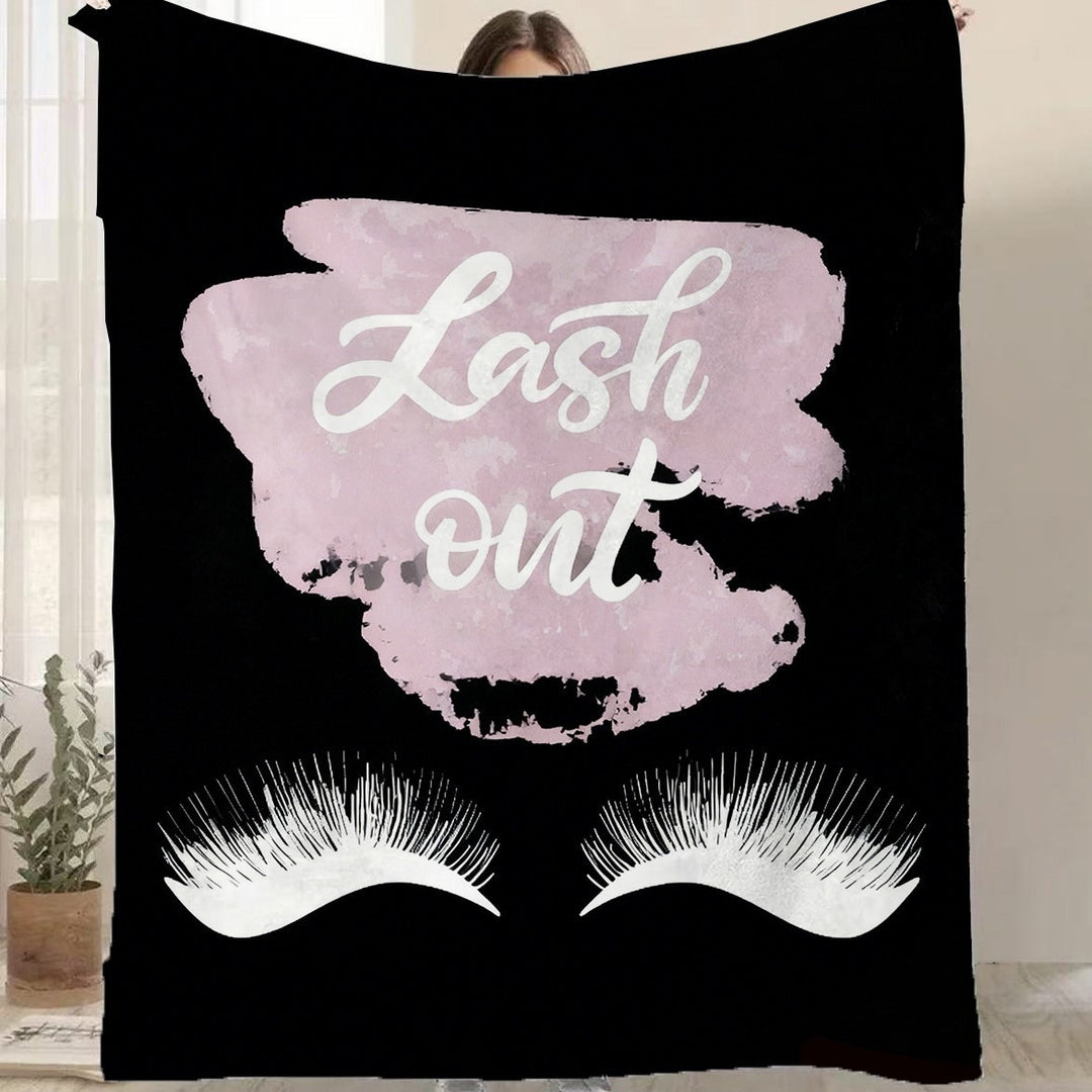 Artistic Patterned Throw Blanket
