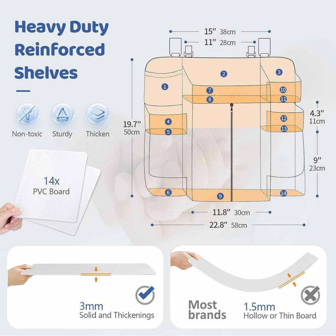 Practical storage bag with multiple compartments Bowlift