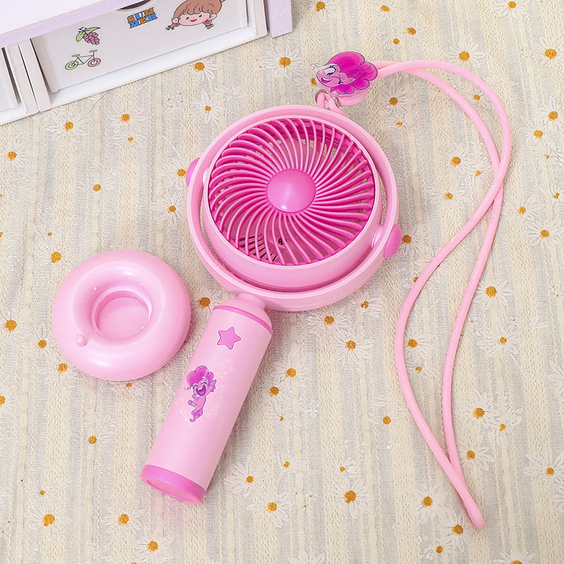 Ladies Portable Toy Fan with USB Connection Bowlift