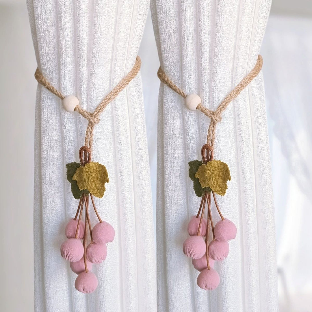 Decorative curtain tiebacks Bowlift