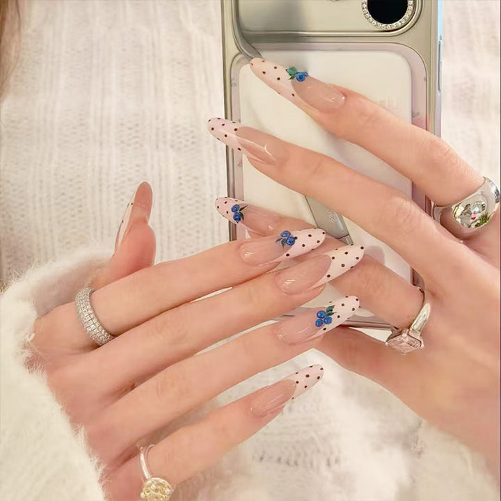 Artistic Long Stiletto Nail Enhancements Bowlift