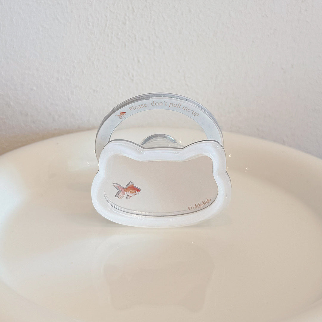 Romantic ceramic coaster with cat motif Bowlift