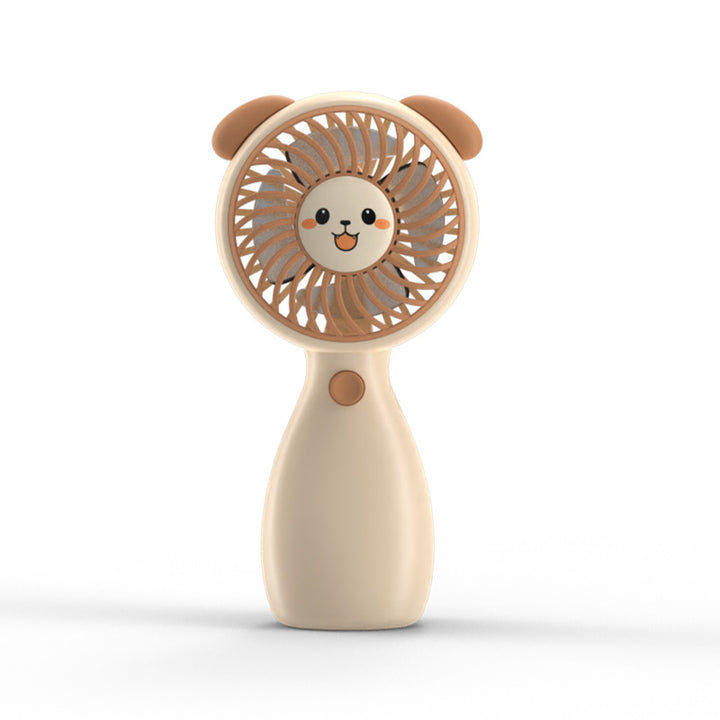 Women's Portable Mini Hand Fan in Cute Animal Design Bowlift