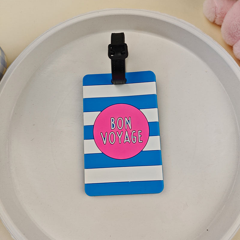 Unisex Luggage Tag with Creative Pattern Bowlift