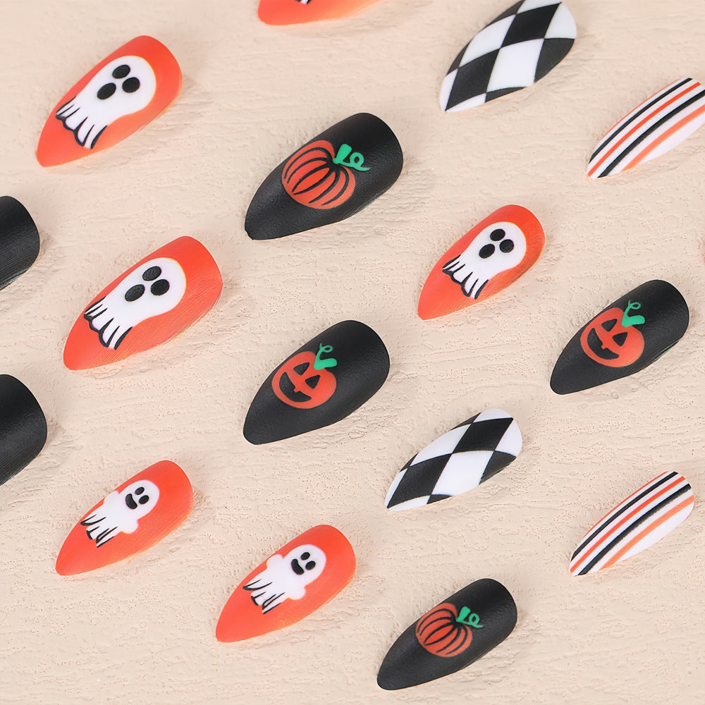 Halloween Theme Artificial Nails Bowlift