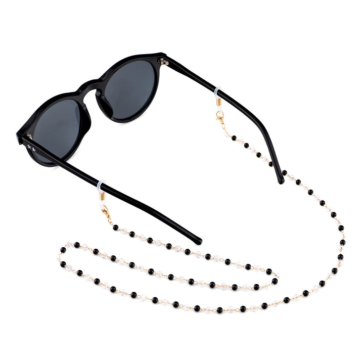 Elegant Beaded Eyewear Retainer Bowlift