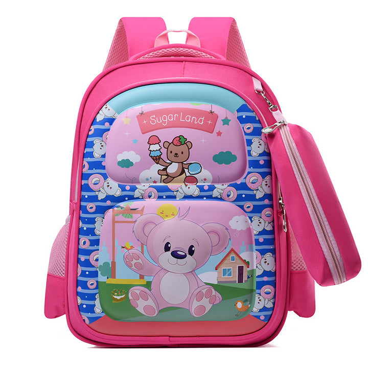 Playful Illustrated Backpack Bowlift