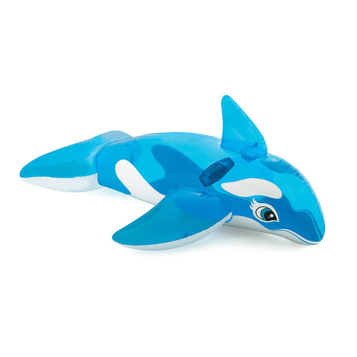 Women Inflatable Dolphin Play Island Bowlift