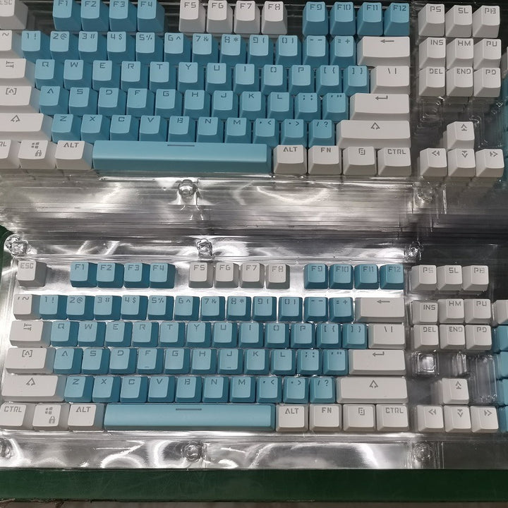 Mechanical gaming keyboard with retro-futuristic design Bowlift