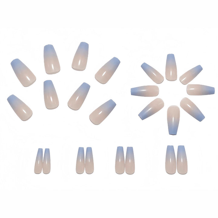 Acrylic nails in elegant ombre look Bowlift