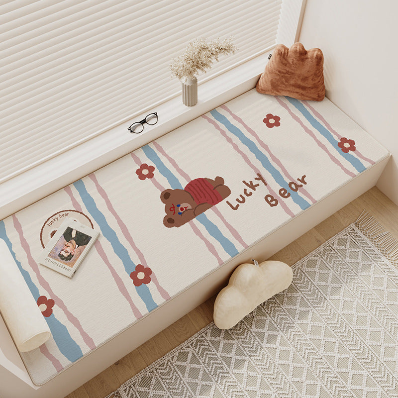 Playful Bear-Themed Decorative Area Rug