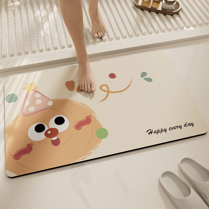 Fun-Themed Soft Bath Mat