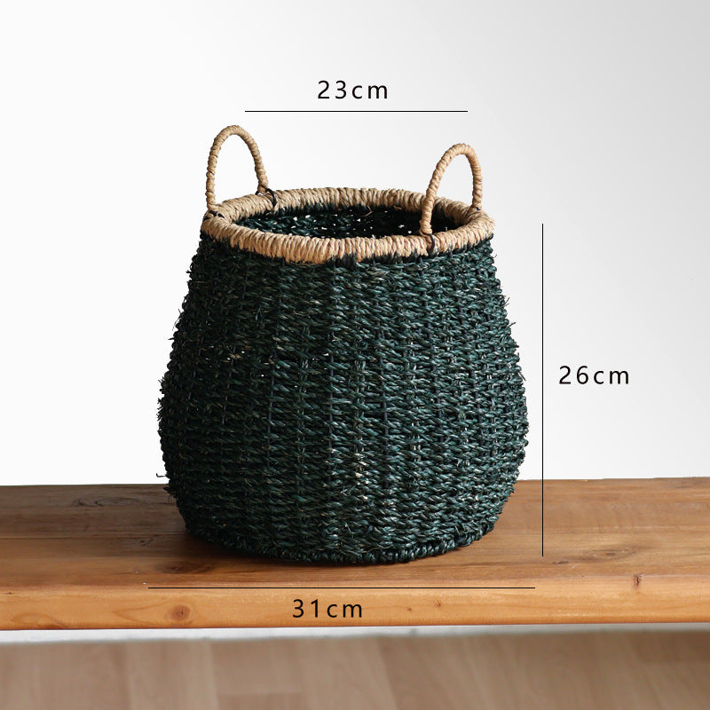 Handcrafted storage basket with natural details Bowlift