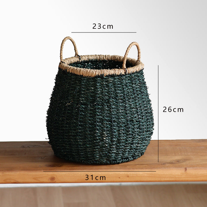 Handcrafted storage basket with natural details Bowlift