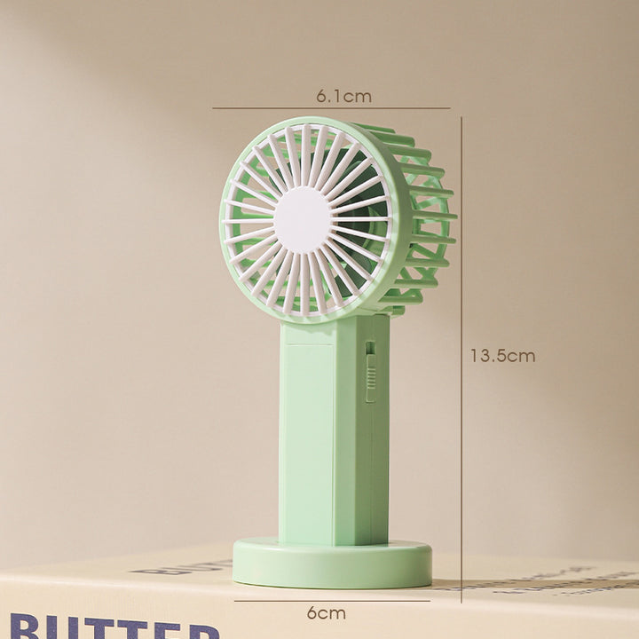 Compact Rechargeable Handheld Cooling Fan Bowlift