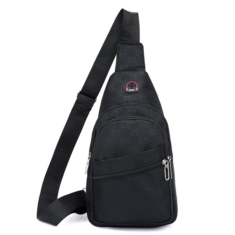 Waterproof Checker Pattern Sling Bag Bowlift