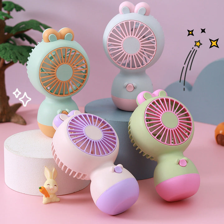 Unisex Portable Hand Fan in Creative Frog Design Bowlift